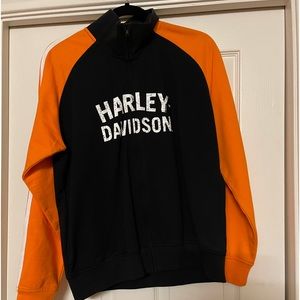 Like New-Official Women Harley Davidson Zip Up Jacket.